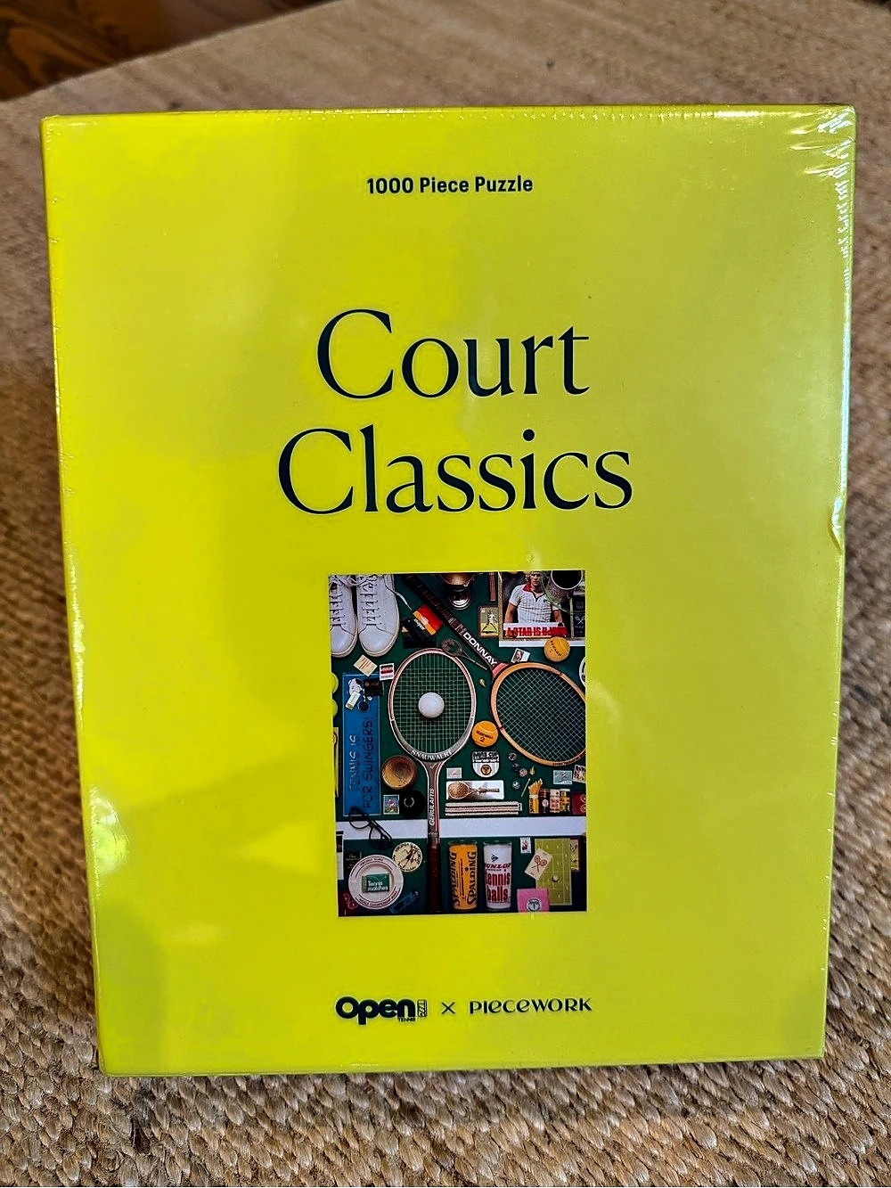 Piecework Court Classics 1000 Piece Puzzle Green NWT